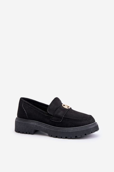 Mokasyny Model Arilva TL276N Black - Step in style Mokasyny Model Arilva TL276N Black - Step in style