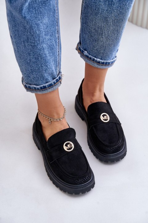 Mokasyny Model Arilva TL276N Black - Step in style Mokasyny Model Arilva TL276N Black - Step in style