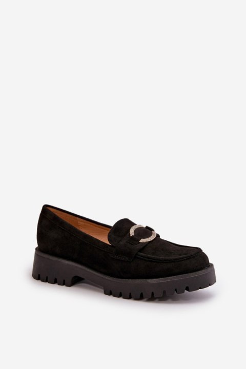 Mokasyny Model Avellina 2305 Black - Step in style Mokasyny Model Avellina 2305 Black - Step in style