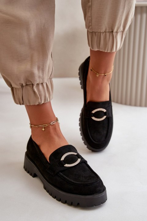 Mokasyny Model Avellina 2305 Black - Step in style Mokasyny Model Avellina 2305 Black - Step in style