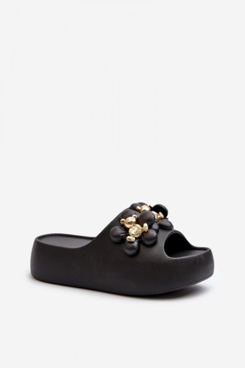 Sandał Klapki Model Bremavia BG181 Black - Step in style Sandał Klapki Model Bremavia BG181 Black - Step in style