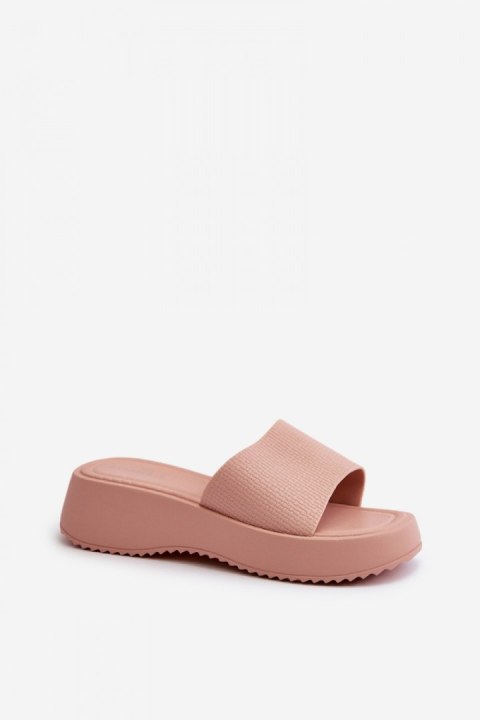 Sandał Klapki Model Vimarils 695-01 Pink - Step in style Sandał Klapki Model Vimarils 695-01 Pink - Step in style