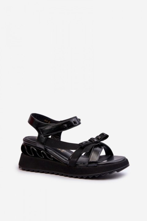 Sandały Model DA CR956 Black - Step in style Sandały Model DA CR956 Black - Step in style