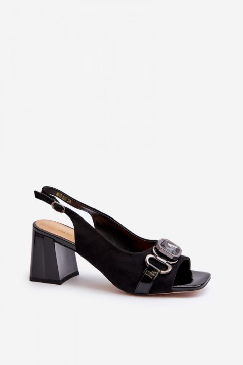 Sandały Model DA MR38-659 Black - Step in style Sandały Model DA MR38-659 Black - Step in style