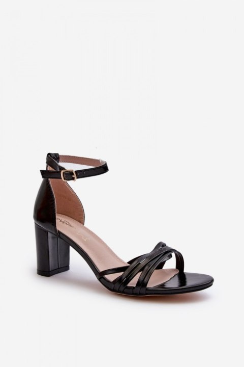 Sandały Model Enitia 24SD98-6768 Black - Step in style Sandały Model Enitia 24SD98-6768 Black - Step in style