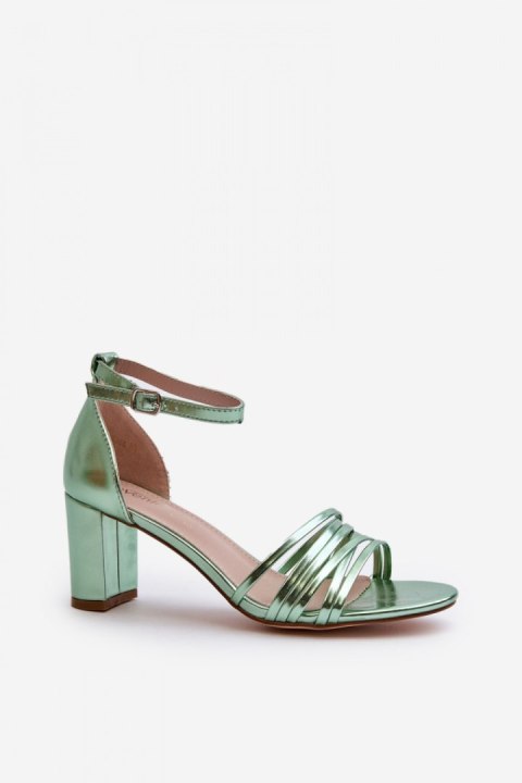 Sandały Model Enitia 24SD98-6768 Green - Step in style Sandały Model Enitia 24SD98-6768 Green - Step in style