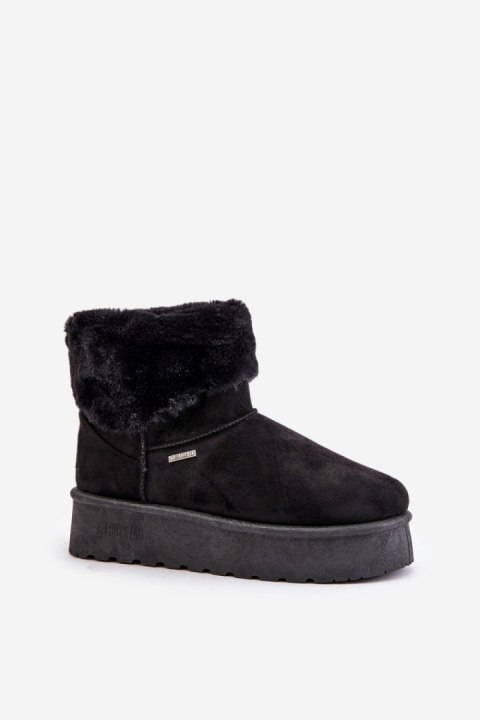 Śniegowce Model Big Star OO274A108 Black - Step in style Śniegowce Model Big Star OO274A108 Black - Step in style