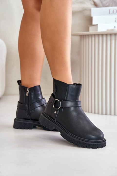 Sztyblety Model Big Star OO274A128 Black - Step in style Sztyblety Model Big Star OO274A128 Black - Step in style