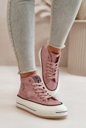 Trampki Model Big Star OO274068 Pink - Step in style