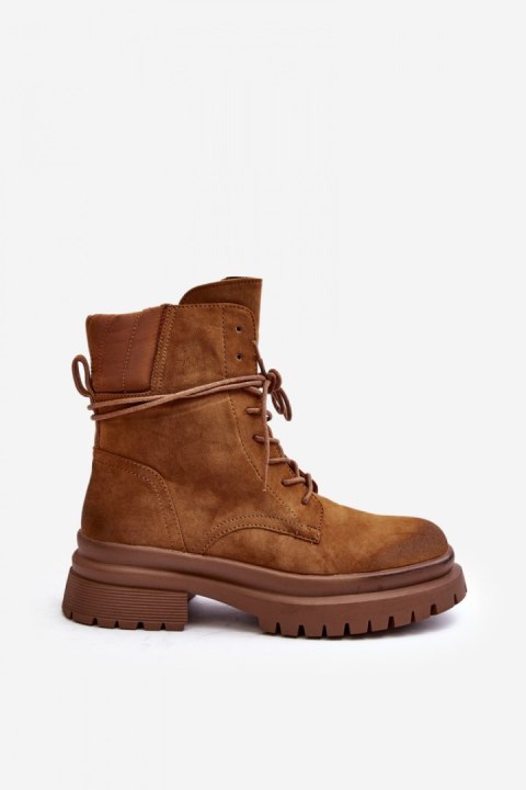 Trapery Model Narelona 6602 Camel - Step in style Trapery Model Narelona 6602 Camel - Step in style