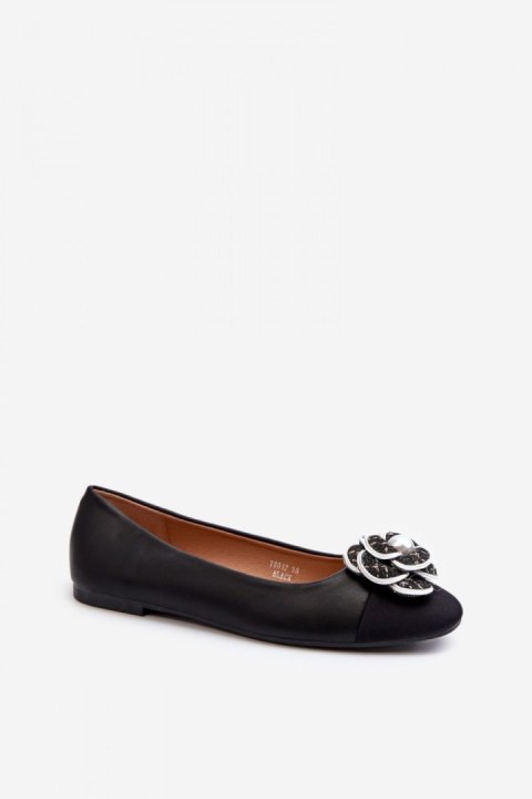 Baleriny Model Divinella T601P Black - Step in style Baleriny Model Divinella T601P Black - Step in style