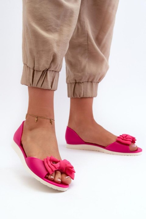 Baleriny Model Georia BG162P Fuksja - Step in style Baleriny Model Georia BG162P Fuksja - Step in style
