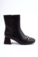 Botki Model Adinah 1063 Black - Step in style