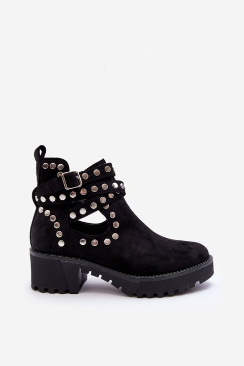 Botki Model Bella 8358 Black - Step in style Botki Model Bella 8358 Black - Step in style