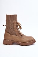 Botki Model Gentiana 8573A Brown - Step in style