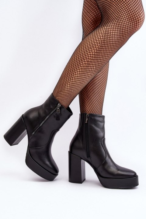 Botki Model Laura Messi 2690/100 Black - Step in style Botki Model Laura Messi 2690/100 Black - Step in style