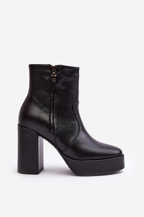 Botki Model Laura Messi 2690/100 Black - Step in style Botki Model Laura Messi 2690/100 Black - Step in style