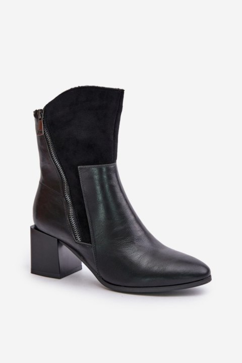 Botki Model Relabina ASA217-9 Black - Step in style Botki Model Relabina ASA217-9 Black - Step in style