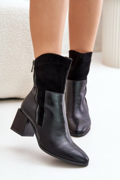 Botki Model Relabina ASA217-9 Black - Step in style Botki Model Relabina ASA217-9 Black - Step in style