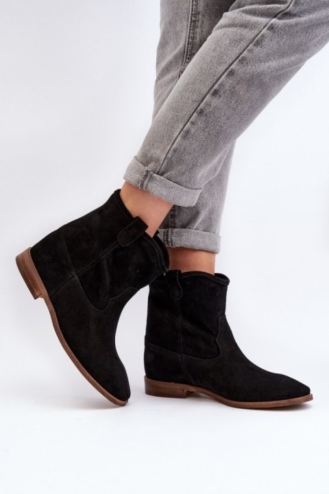 Botki Model Zazoo 2326/028 Black - Step in style Botki Model Zazoo 2326/028 Black - Step in style