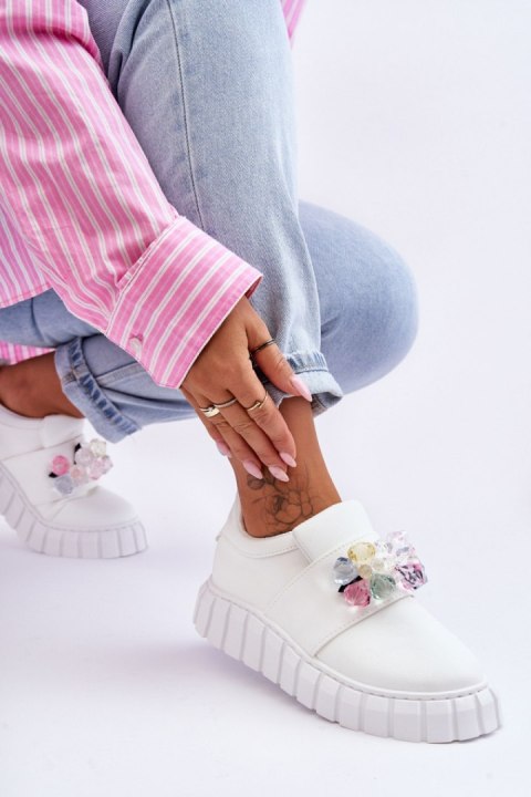 Buty Sportowe Model Desire NB615 White - Step in style Buty Sportowe Model Desire NB615 White - Step in style