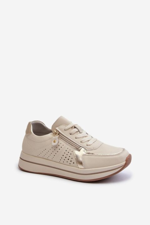 Buty Sportowe Model Ligustra 24SP08-6700 Beige - Step in style Buty Sportowe Model Ligustra 24SP08-6700 Beige - Step in style