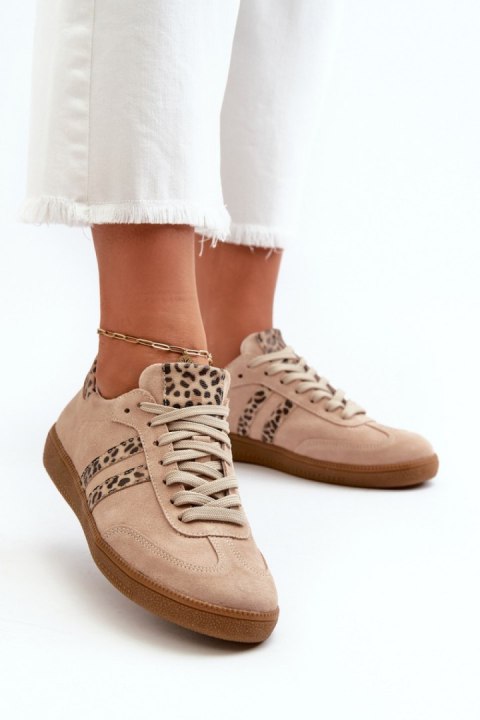 Buty Sportowe Model Zazoo N1068 Beige - Step in style Buty Sportowe Model Zazoo N1068 Beige - Step in style