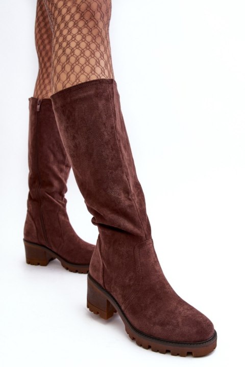 Kozaki Model Beveta D8130 Dark Brown - Step in style Kozaki Model Beveta D8130 Dark Brown - Step in style