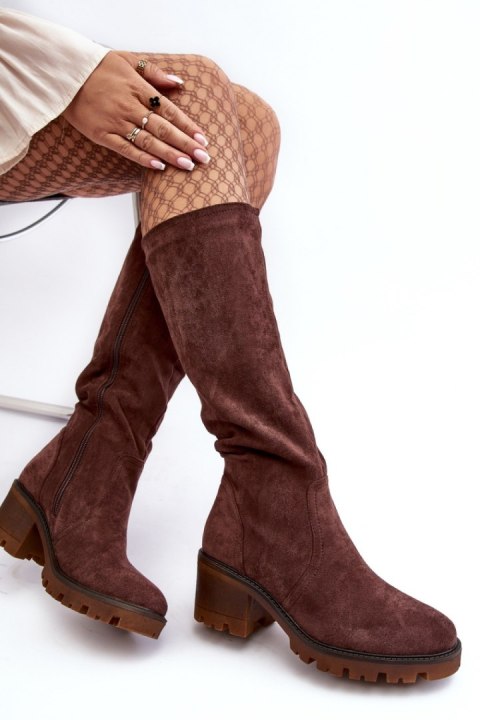 Kozaki Model Beveta D8130 Dark Brown - Step in style Kozaki Model Beveta D8130 Dark Brown - Step in style