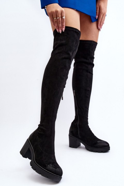 Kozaki Model La.Fi 270067B-SU Black - Step in style Kozaki Model La.Fi 270067B-SU Black - Step in style