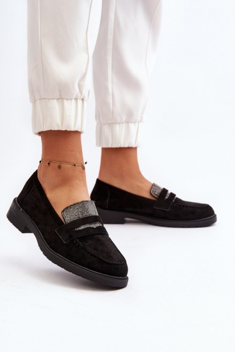 Mokasyny Model Dananei 100-337 Black - Step in style Mokasyny Model Dananei 100-337 Black - Step in style