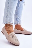 Mokasyny Model Giovana LR29515 Beige - Step in style