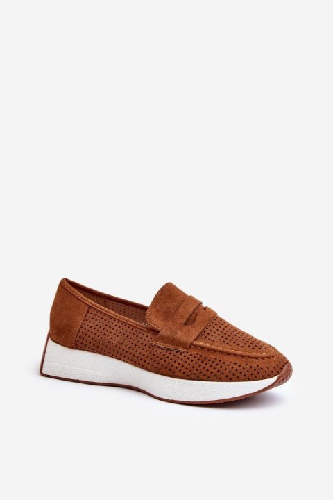 Mokasyny Model Inesqua 22-325 Camel - Step in style Mokasyny Model Inesqua 22-325 Camel - Step in style