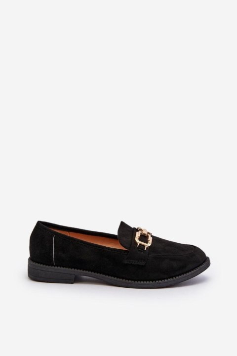 Mokasyny Model Misal 8336-79 Black - Step in style Mokasyny Model Misal 8336-79 Black - Step in style