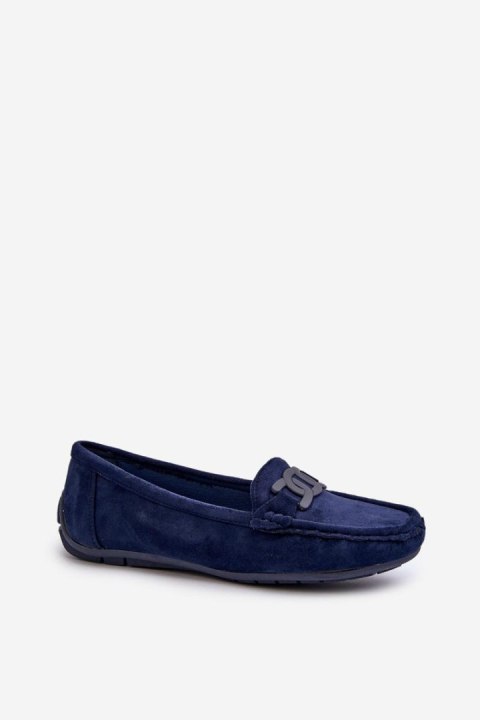Mokasyny Model Rabell DF711 Navy - Step in style Mokasyny Model Rabell DF711 Navy - Step in style
