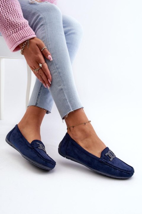 Mokasyny Model Rabell DF711 Navy - Step in style Mokasyny Model Rabell DF711 Navy - Step in style