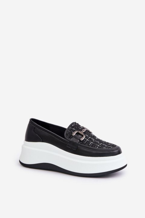 Mokasyny Model Vinceza 89105 Black - Step in style Mokasyny Model Vinceza 89105 Black - Step in style