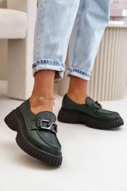 Półbuty Model Zazoo 20176 Dark Green - Step in style