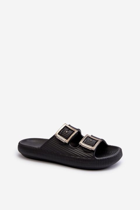 Sandał Klapki Model Zaxy LL285088 Black - Step in style Sandał Klapki Model Zaxy LL285088 Black - Step in style