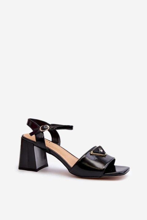 Sandały Model DA MR38-660 Black - Step in style Sandały Model DA MR38-660 Black - Step in style