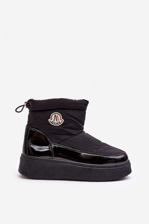 Śniegowce Model Gattea HY852 Black - Step in style Śniegowce Model Gattea HY852 Black - Step in style
