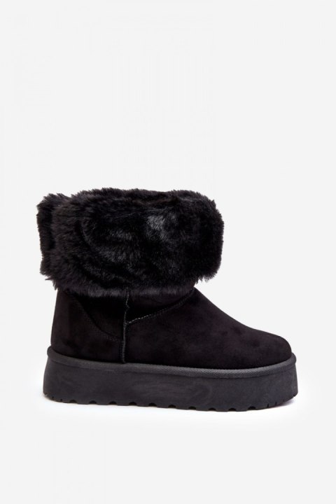 Śniegowce Model Rainsa VL215P Black - Step in style Śniegowce Model Rainsa VL215P Black - Step in style