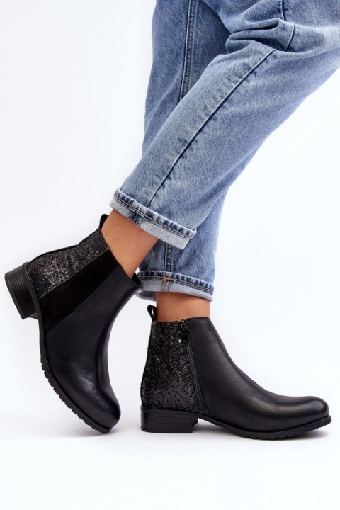 Sztyblety Model Messio M671 Black - Step in style Sztyblety Model Messio M671 Black - Step in style
