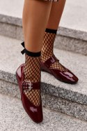 Baleriny Model Azirae 6689 Bordo - Step in style