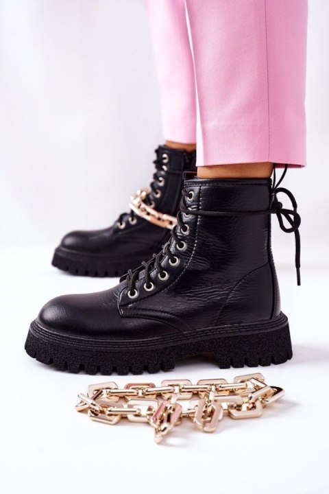 Botki Model Grail 8533 Black - Step in style Botki Model Grail 8533 Black - Step in style