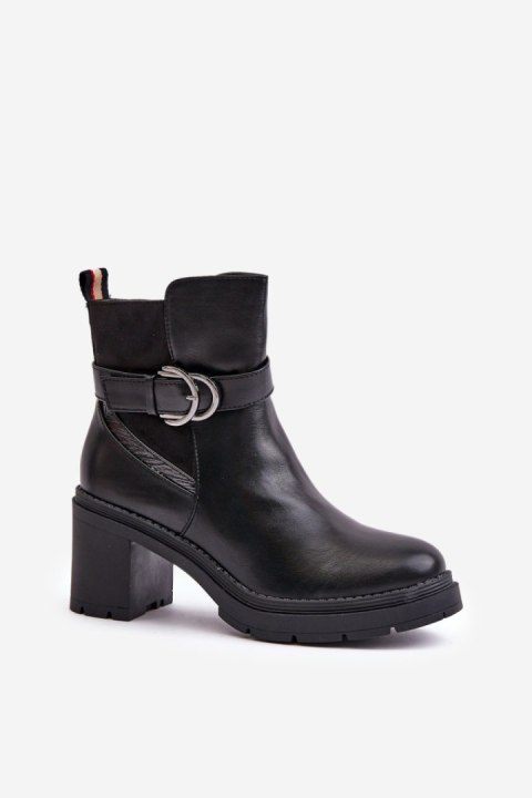 Botki Model Inabelle M767 Black - Step in style Botki Model Inabelle M767 Black - Step in style