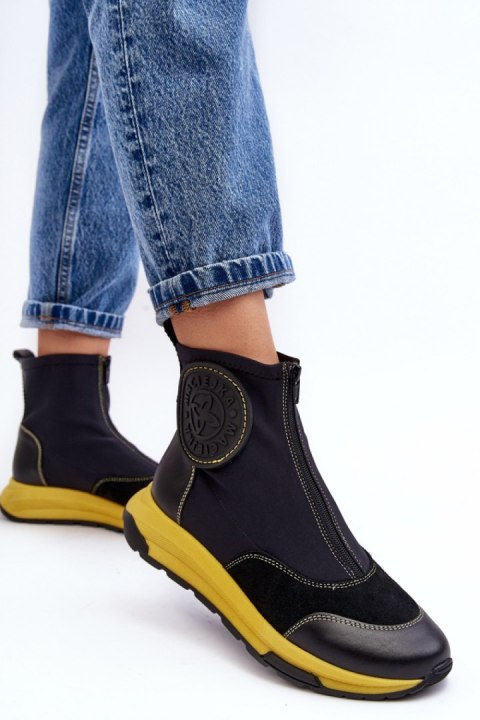 Botki Model Maciejka 06297-01 Black - Step in style Botki Model Maciejka 06297-01 Black - Step in style