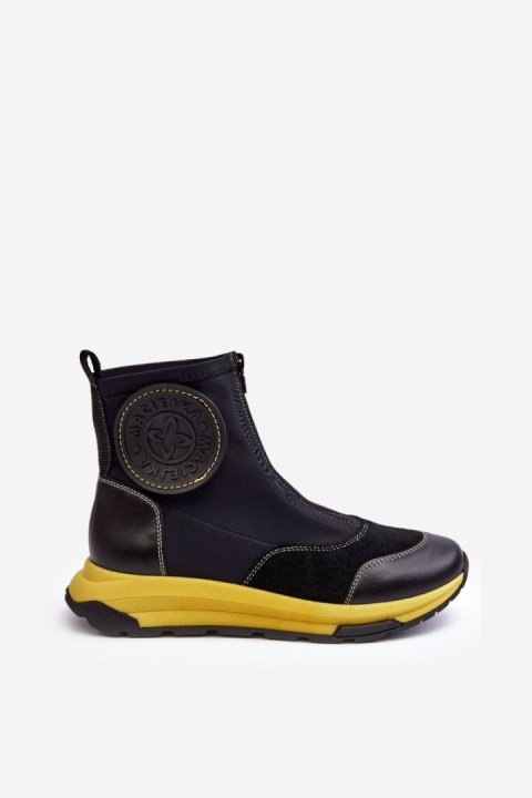 Botki Model Maciejka 06297-01 Black - Step in style Botki Model Maciejka 06297-01 Black - Step in style