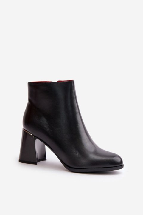 Botki Model Milisea JC108 Black - Step in style Botki Model Milisea JC108 Black - Step in style