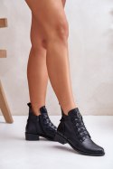 Botki Model Nevalia ASA198-21 Black - Step in style